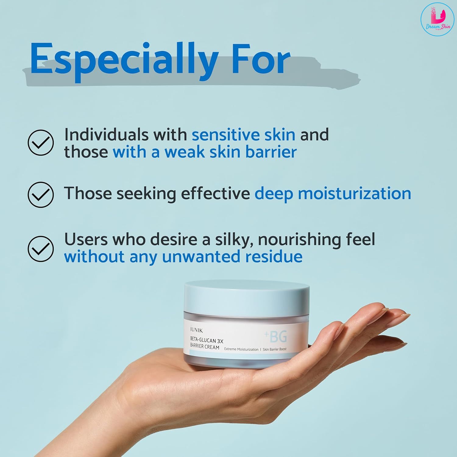 iUNIK Beta-Glucan 3X Barrier Cream [50ml]	